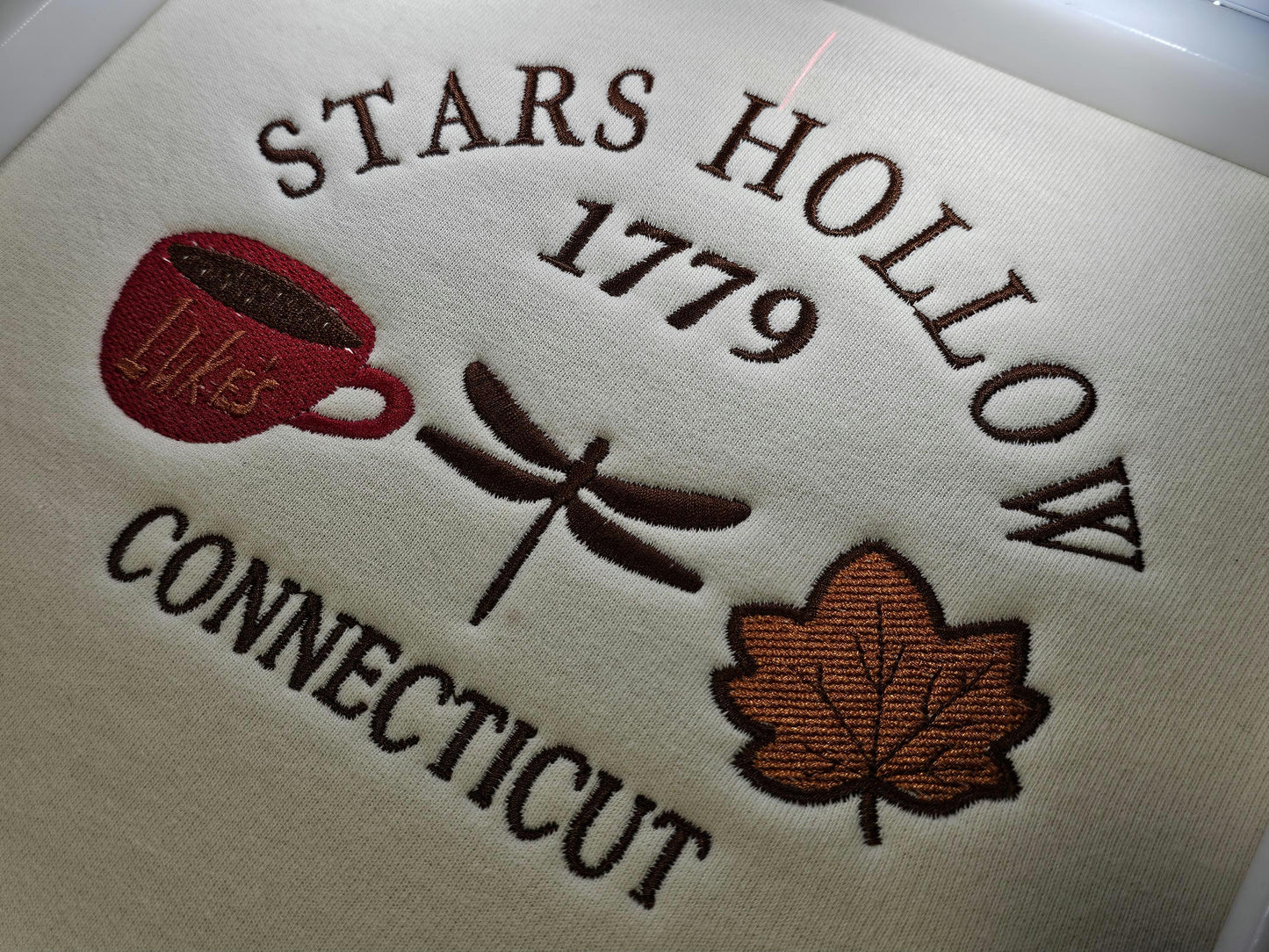 Gilmore Girls Embroidered Sweatshirt