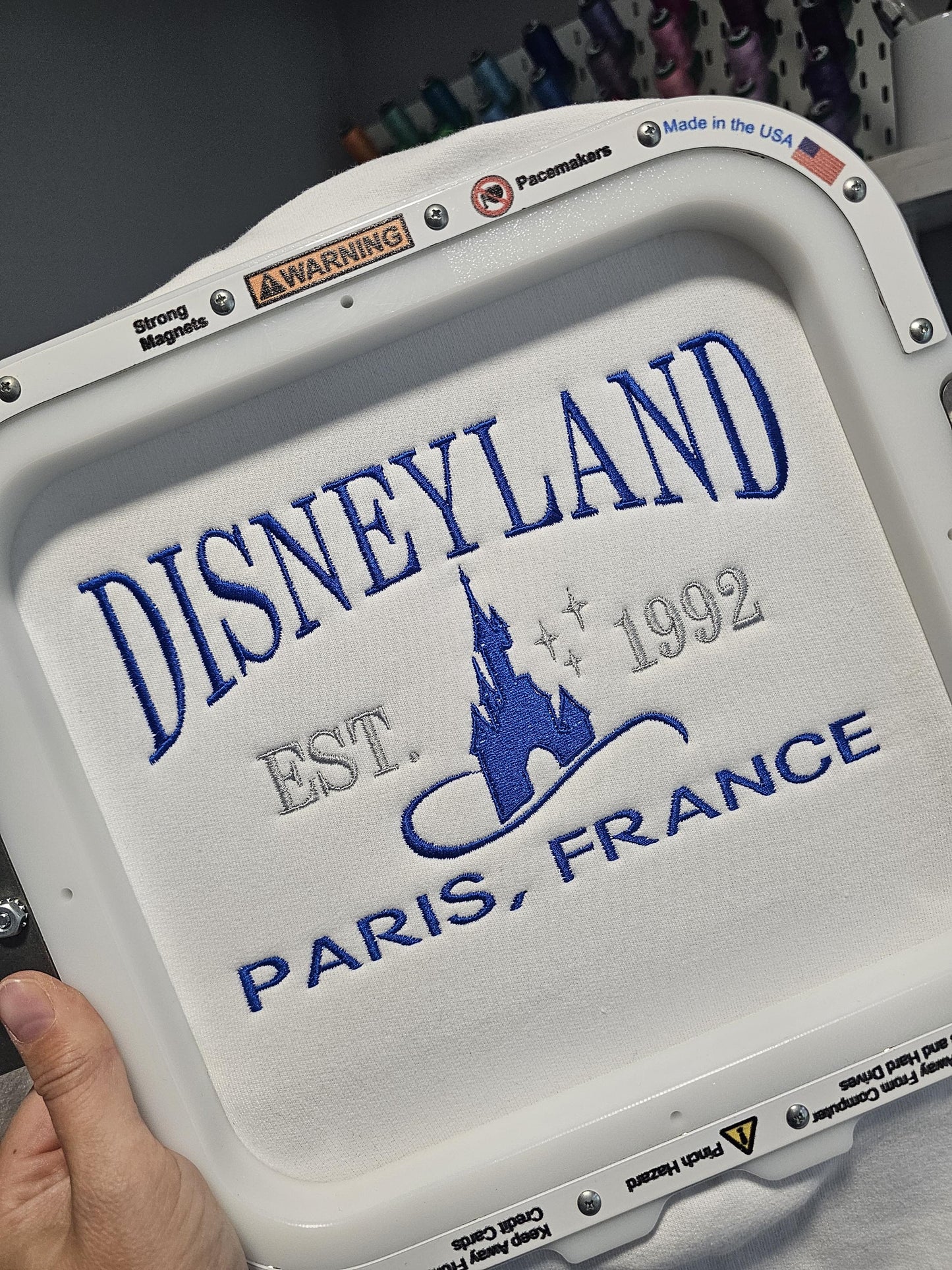 Disneyland Paris Embroidered Sweatshirt