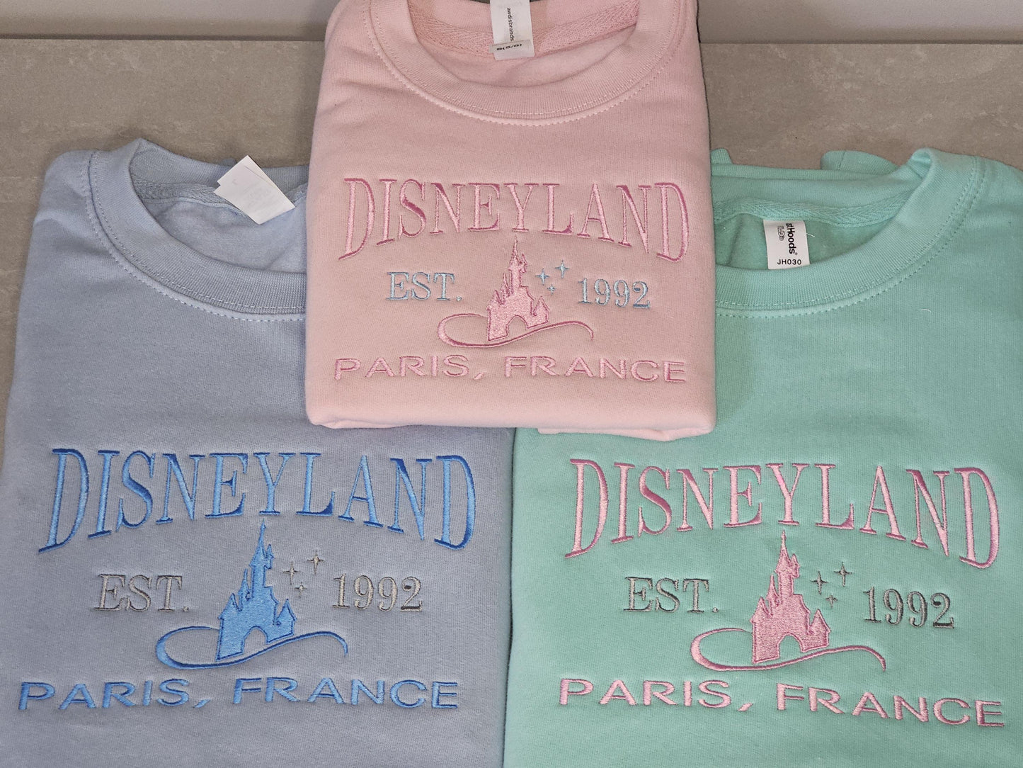 Disneyland Paris Embroidered Sweatshirt