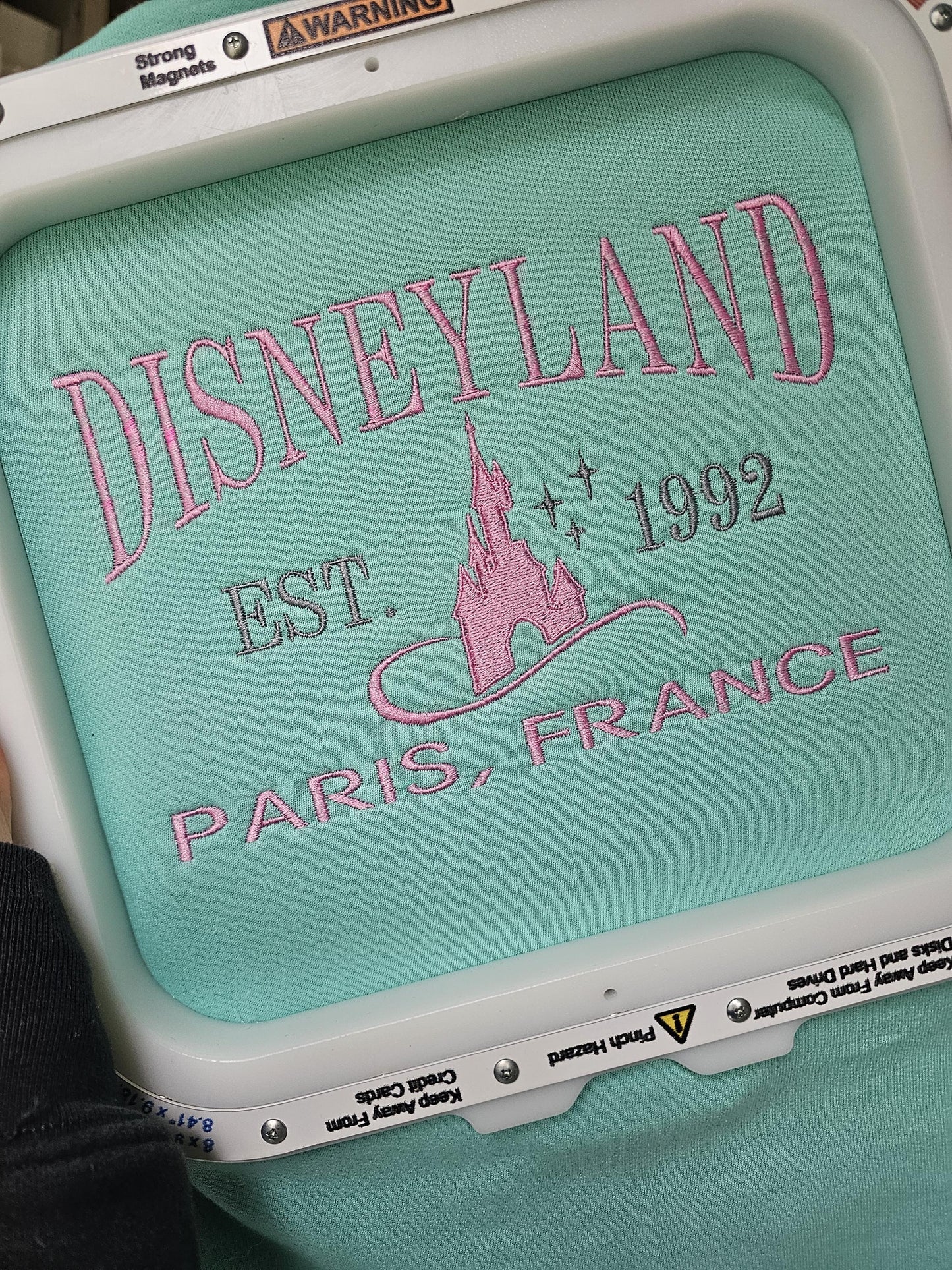 Disneyland Paris Embroidered Sweatshirt