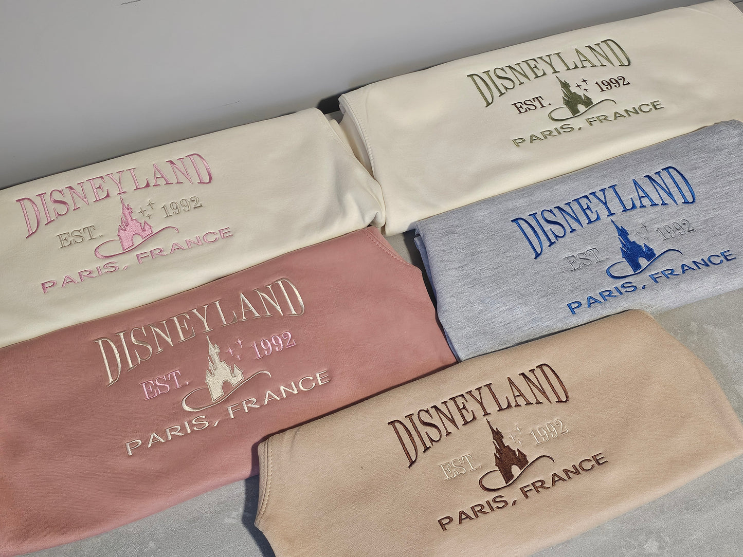 Disneyland Paris Embroidered Sweatshirt