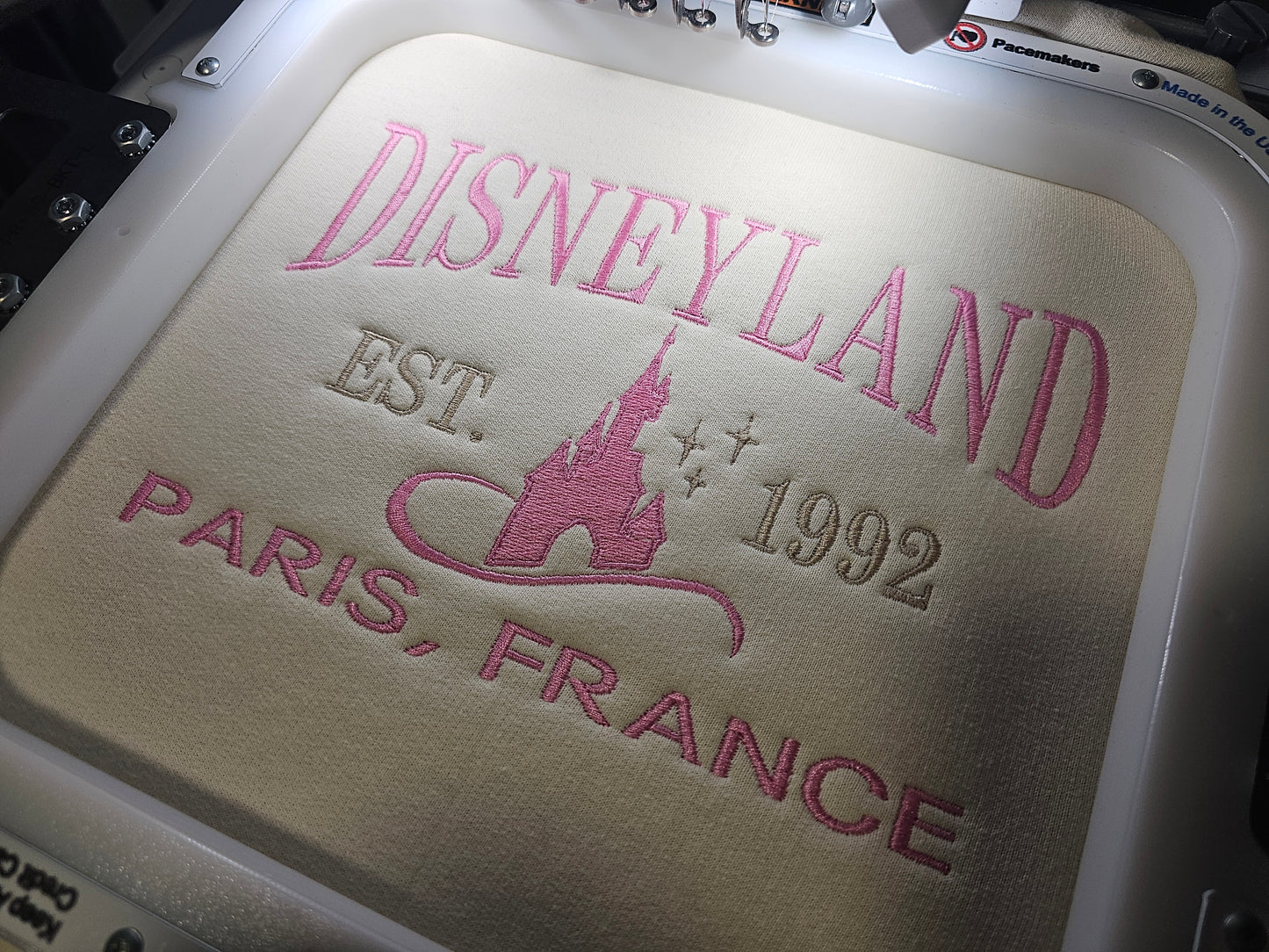 Disneyland Paris Embroidered Sweatshirt