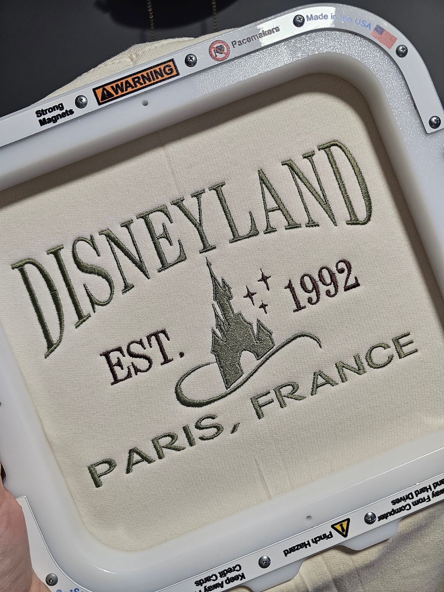 Disneyland Paris Embroidered Sweatshirt