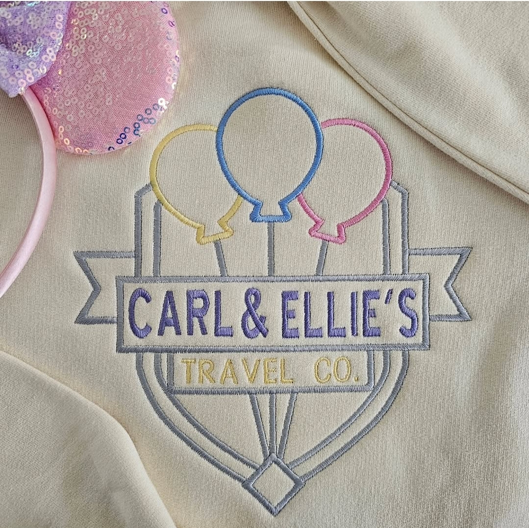 Carl & Ellie UP Embroidered Sweatshirt
