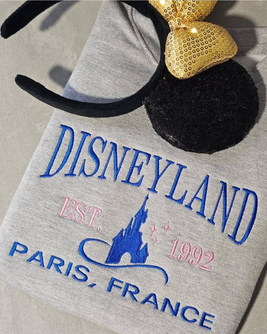 Disneyland Paris Embroidered Sweatshirt