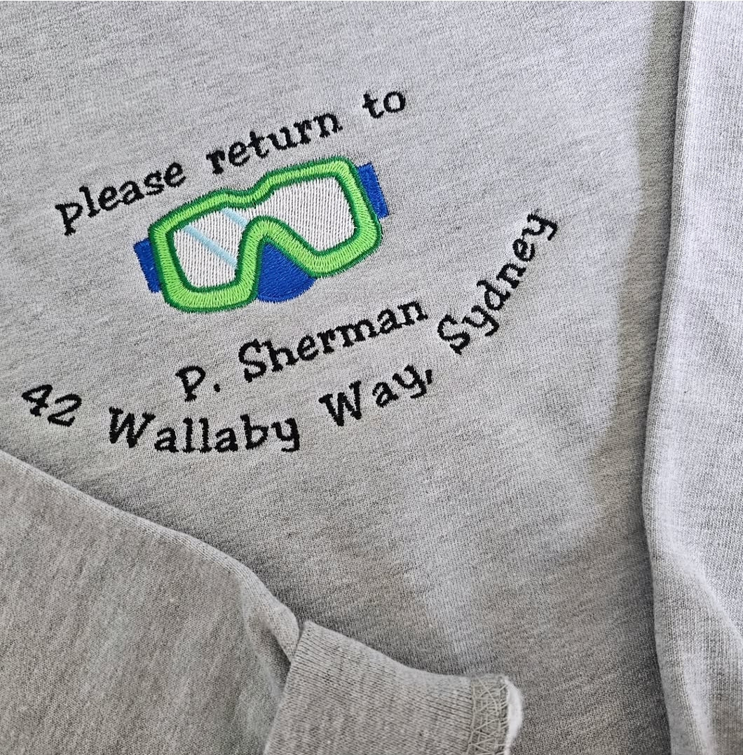 Finding Nemo Embroidered Sweatshirt