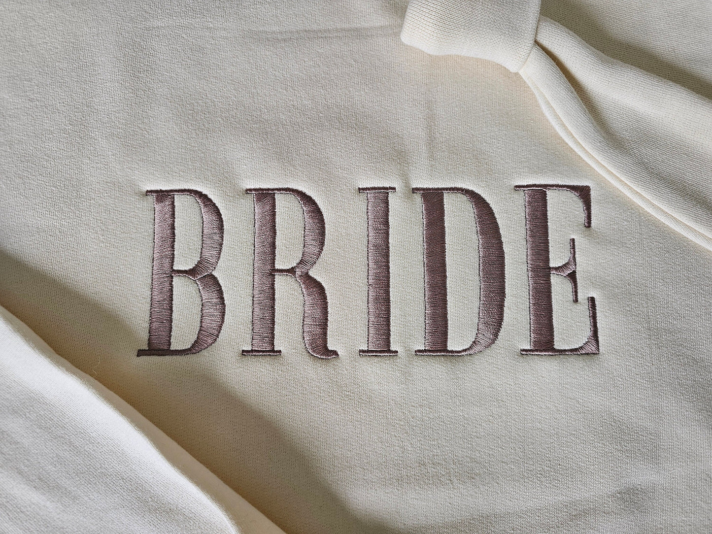 Bride Embroidered Sweatshirt