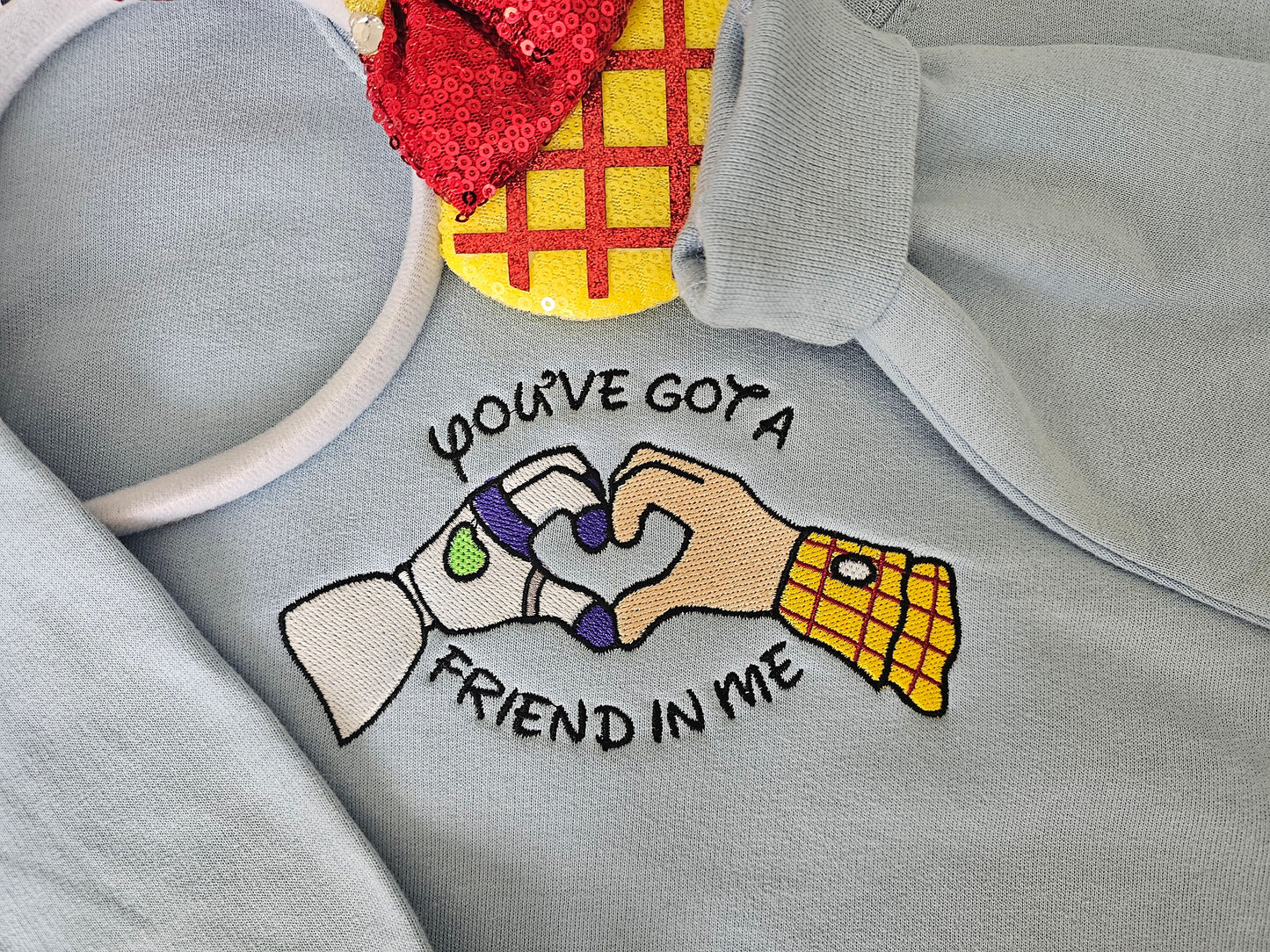 Toy Story Friend in me Embroidered Sweatshirt